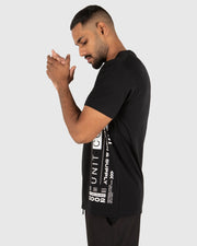 Unit - Mens Black Valve Tee