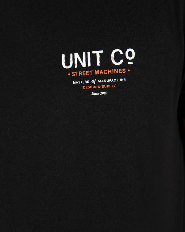 Unit - Mens Black Worx Tee