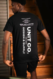 Unit - Mens Black Worldwide Tee