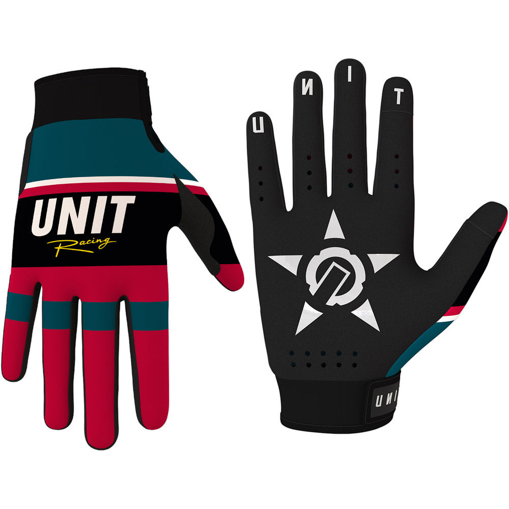 Unit - 2025 Mens Dash Dark Red Gloves