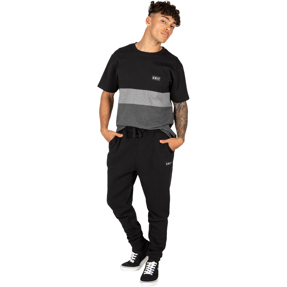 Unit - 2025 Mens Stack Black Pants