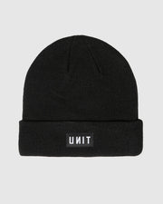 Unit - Stack Black Beenie