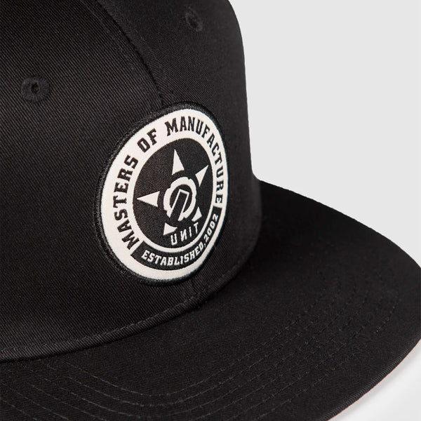Unit - Clate Black Snapback Hat