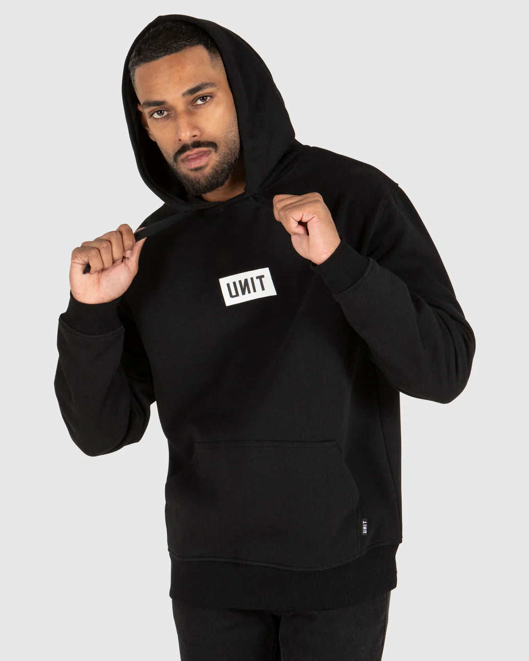 Unit - Mens Black Tycoon Hoodie