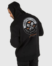 Unit - Mens Black Worx Hoodie