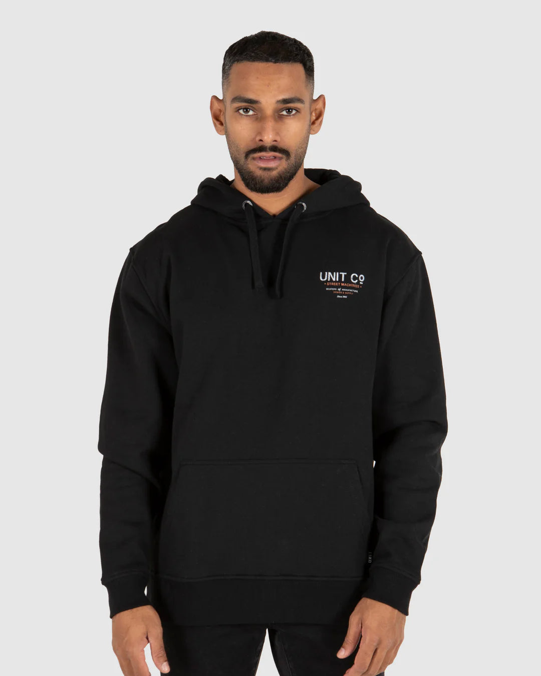 Unit - Mens Black Worx Hoodie