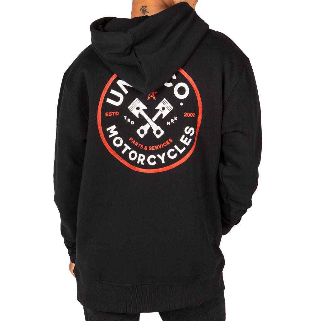 Unit - Mens Outcast Black Hoodie