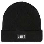 Unit - Stack Black Beenie