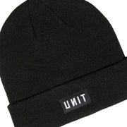 Unit - Stack Black Beenie