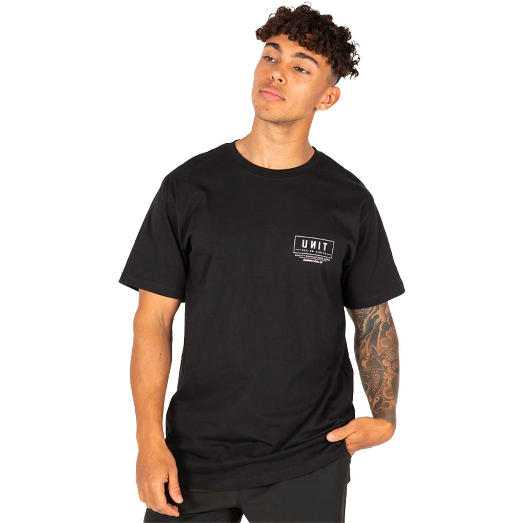 Unit - Stance Black Tee