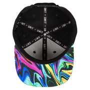 Unit - Youth Skyway Black/Tie Dye Snapback Hat