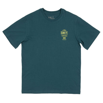 Unit - Youth Vision Teal/Yellow Tee