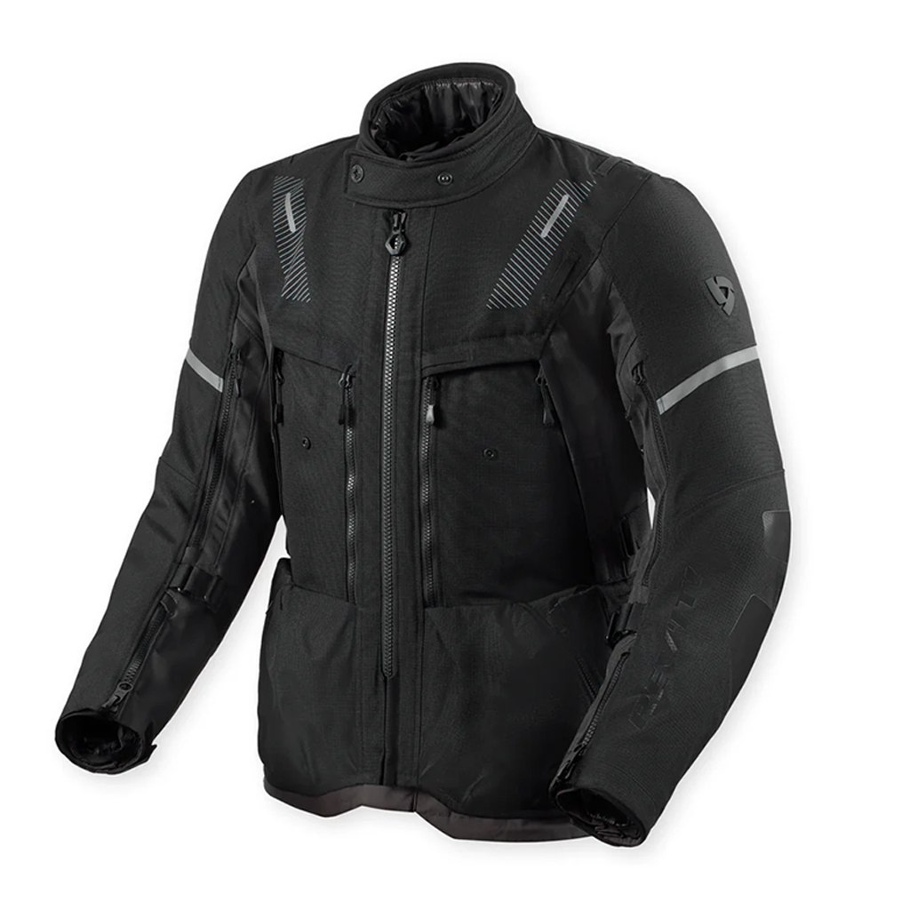 Rev-It - Sand 5 H20 Black Adventure Jacket