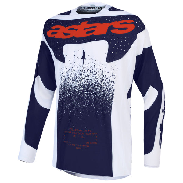 Alpinestars - 2027 Techstar Swan Lilac/Dark Gray/Red MX Combo