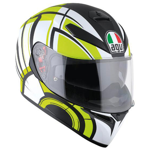 AGV - K3 SV Avior Matt White/Lime Helmet
