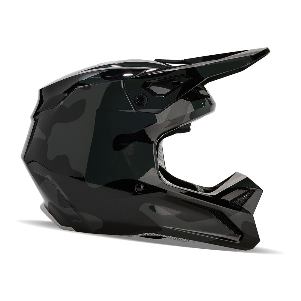 Fox - 2024 V1 BNKR Black/Camo Helmet – AMA Warehouse
