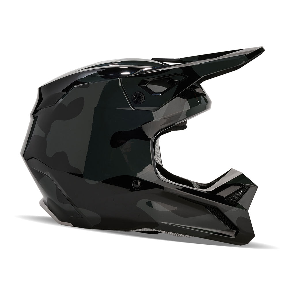 Fox - 2025 V1 Black/Camo BNKR Helmet