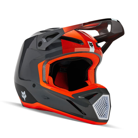 Fox - 2024 V1 Ballast Grey/Red Helmet