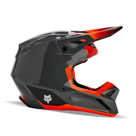 Fox - 2024 V1 Ballast Grey/Red Helmet