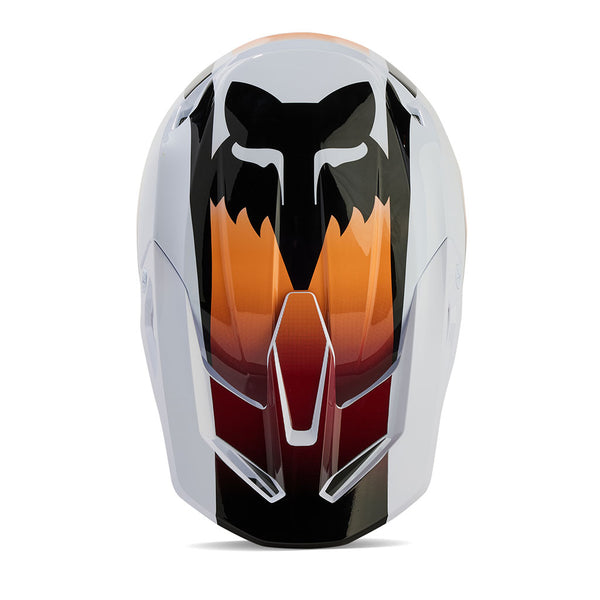 Fox - 2024 V1 Flora White/Black Helmet