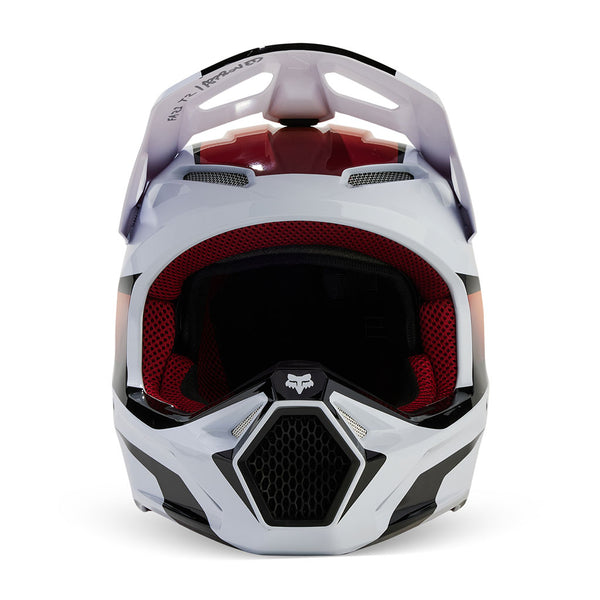 Fox - 2024 V1 Flora White/Black Helmet