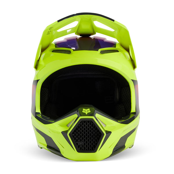 Fox - 2024 V1 Flora Yellow Helmet