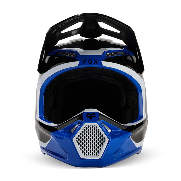 Fox - 2024 V1 Nitro Black/Blue/White Helmet