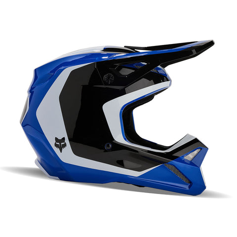 Fox - 2024 V1 Nitro Black/Blue/White Helmet