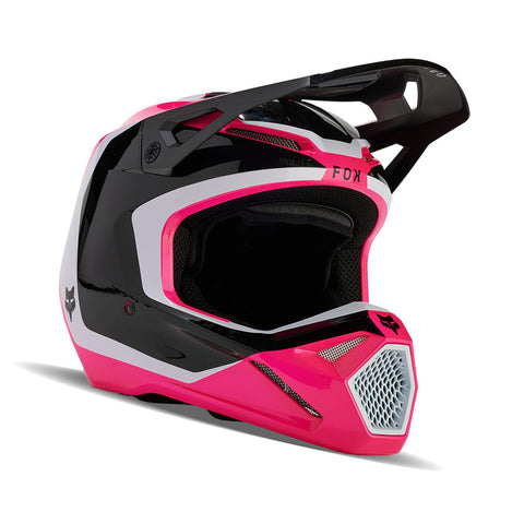 Fox - 2024 V1 Nitro Black/Pink Helmet