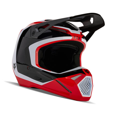 Fox - 2024 V1 Nitro Flo Red/Black Helmet