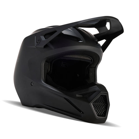 Fox - 2024 V1 Solid Matt Black Helmet