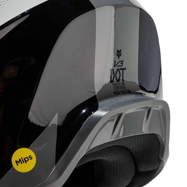 Fox - 2024 V3 Revise Black/Grey Helmet