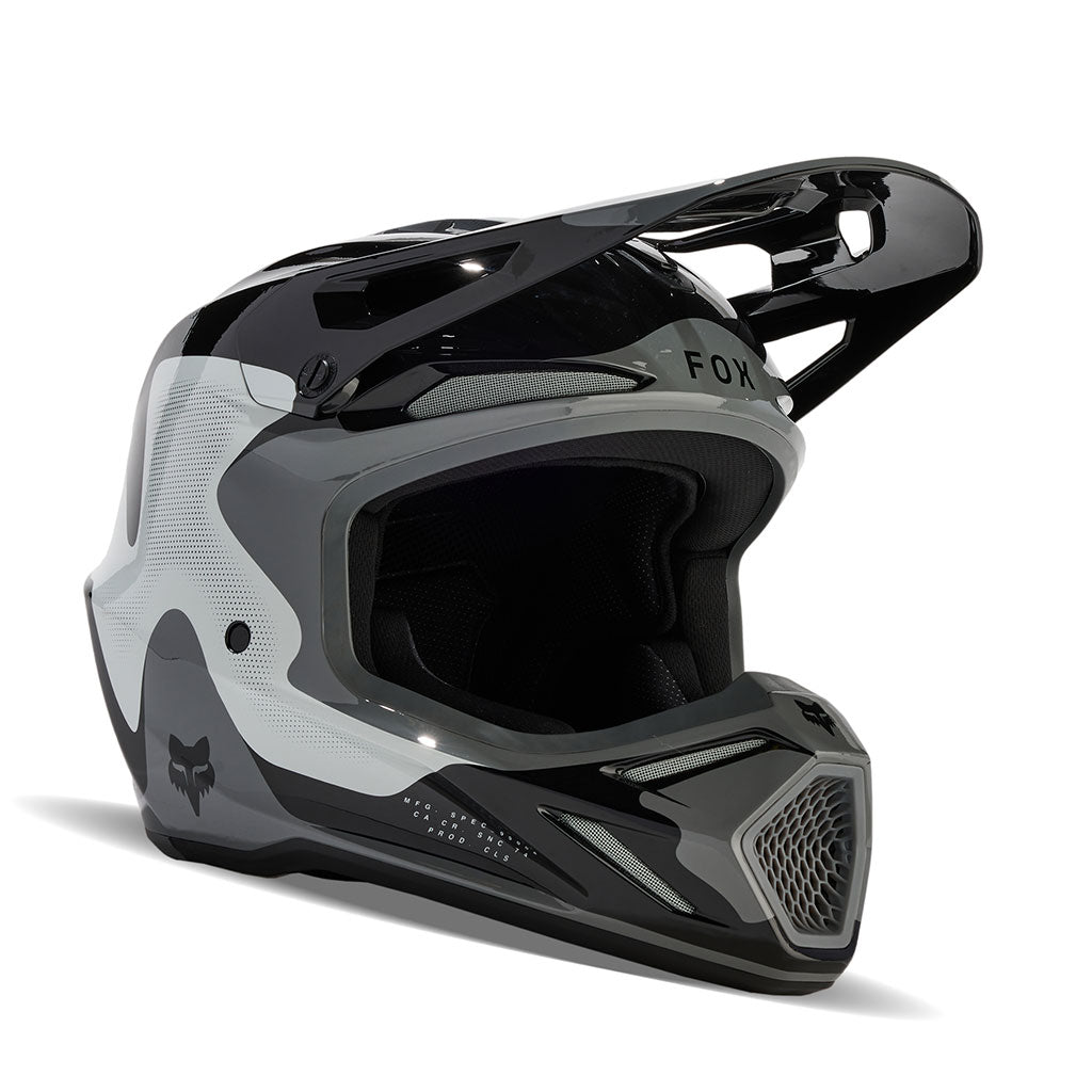 Fox 2024 V3 Revise Black/Grey Helmet