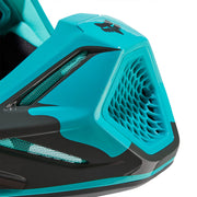 Fox - 2024 V3 Revise Grey/Teal Helmet