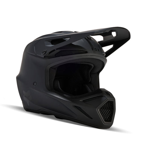 Fox - 2024 V3 Solid Matt Black Helmet