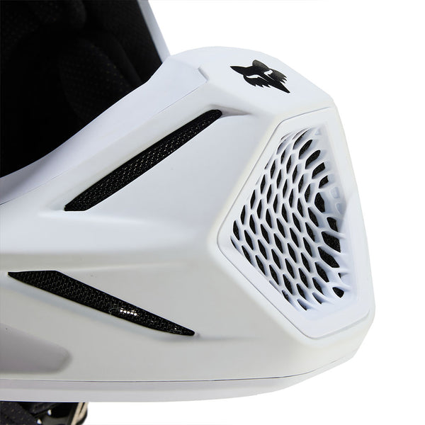 Fox - 2025 V3 Matt White Solid Helmet