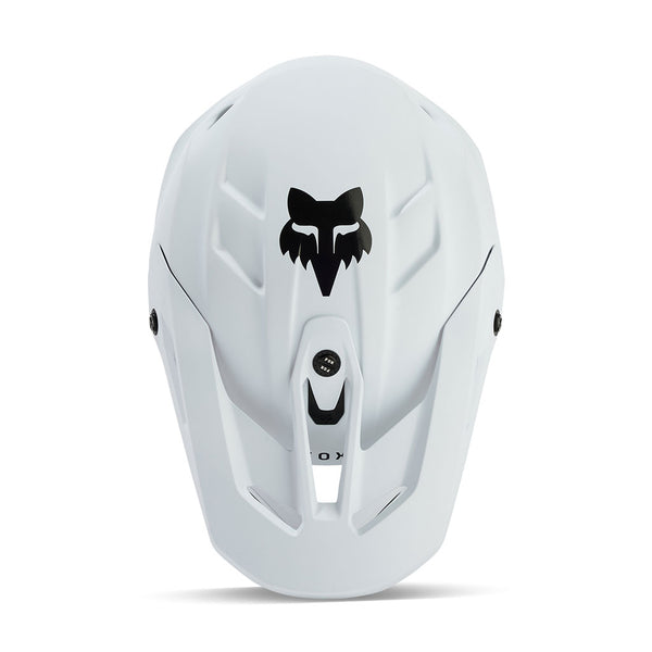 Fox - 2025 V3 Matt White Solid Helmet