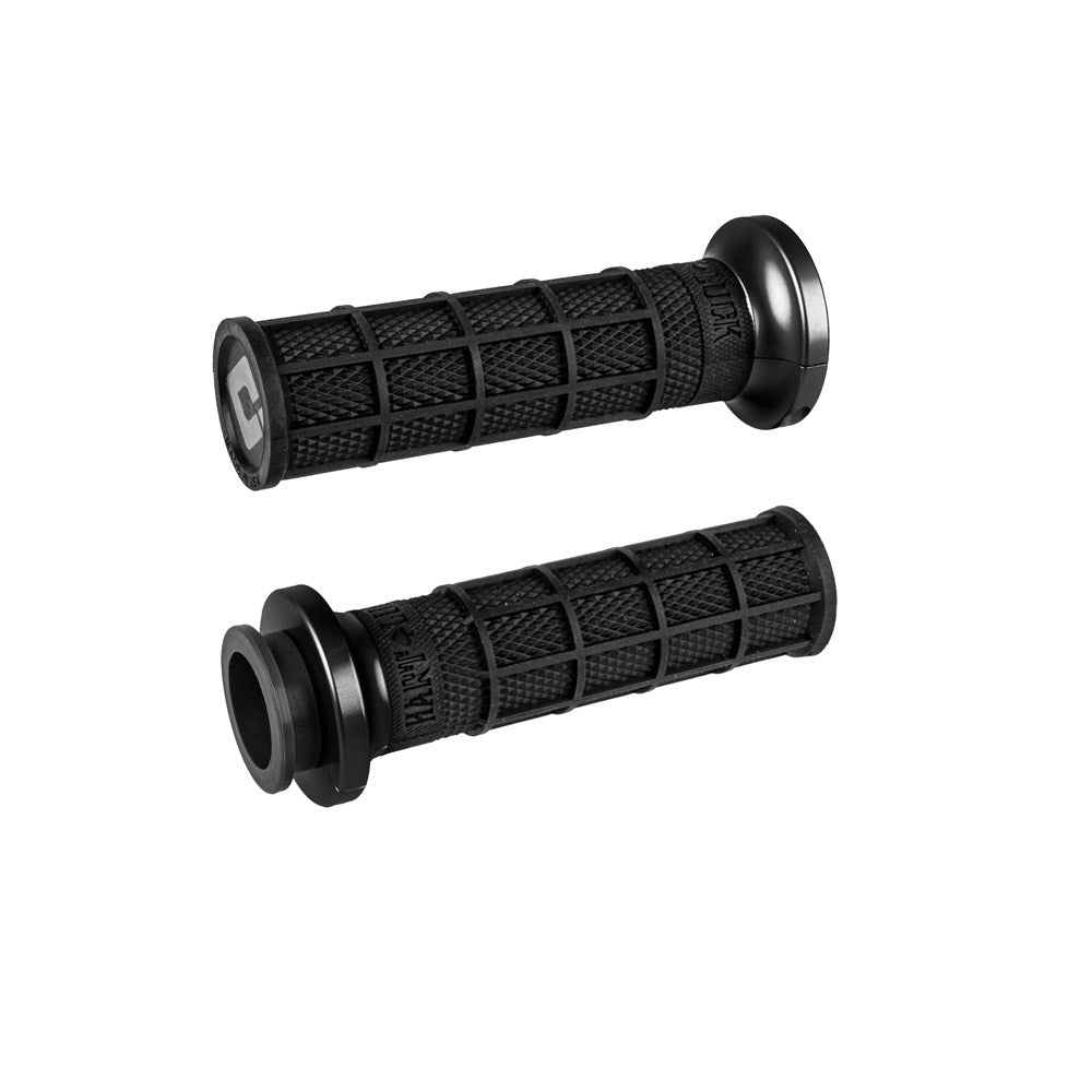 ODI - Road V-Twin Black/Black Full Waffle Lock On Grip