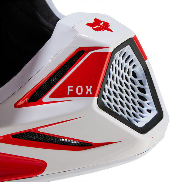 Fox - 2024 V3RS Optical Carbon/Red Helmet