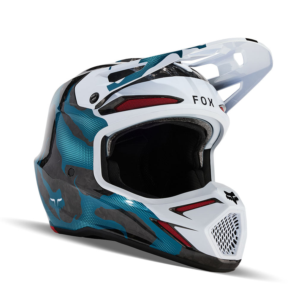 Fox 2024 V3RS Withered Carbon Blue Helmet AMA Warehouse   V3RS Withered Carbon Blue Helmet 7 1200x1200 