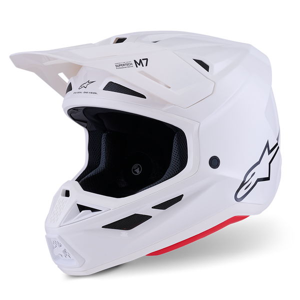 Alpinestars - 2026 SM7 Solid Gloss White Helmet