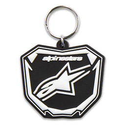 Alpinestars - Plate Black/White Key Fob