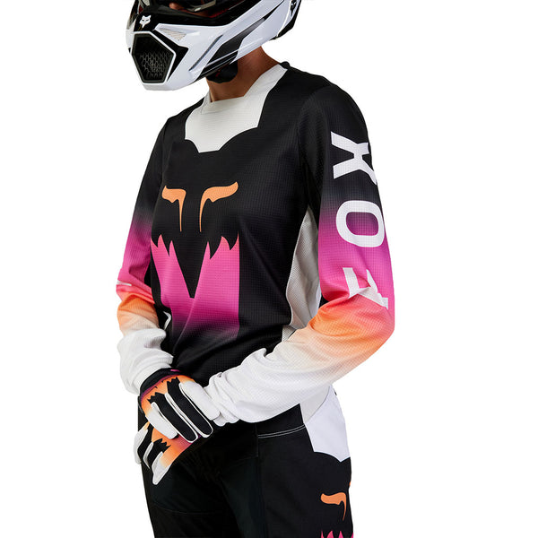 Fox - 2024 Womens 180 Flora Black/Pink Jersey