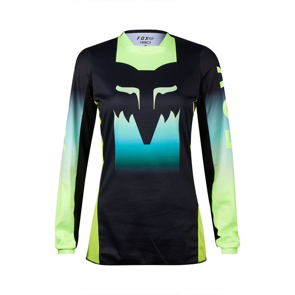 Fox - 2024 Womens 180 Flora Black/Yellow Jersey
