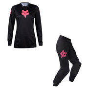 Fox - 2025 Womens Blackout Black MX Combo