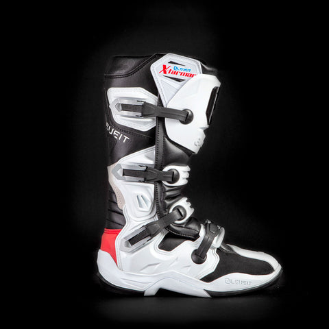 Eleveit - X Tarmac White/Black MX Boots