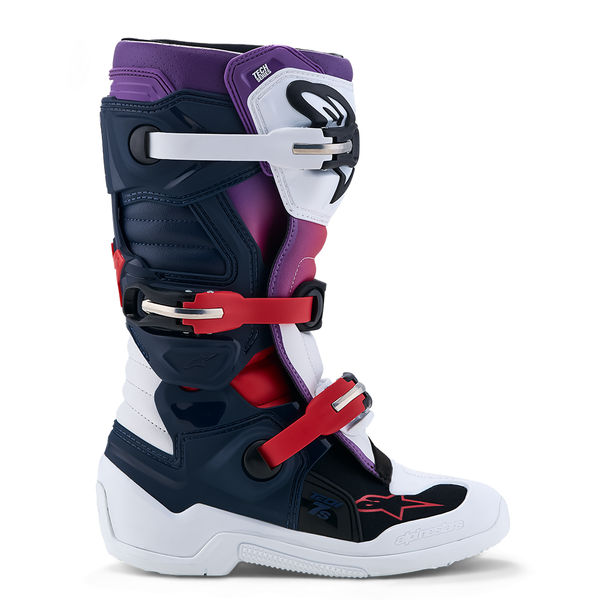 Alpinestars - Youth Tech 7S Dark Blue/White/Black MX Boots