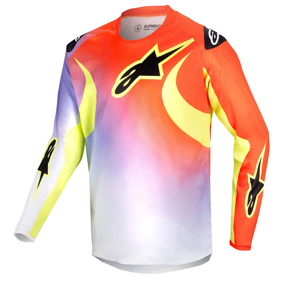 Alpinestars - 2024 Youth Racer Lucent White Yellow Red Jersey