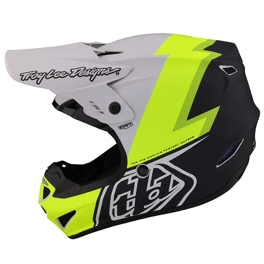TLD - GP Volt Fog Grey/Yellow Helmet