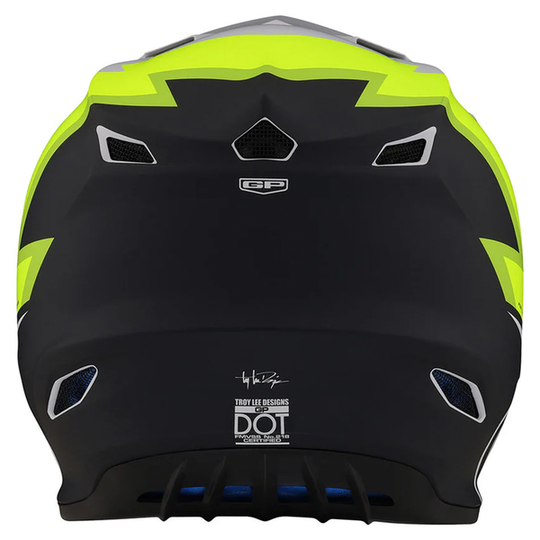 TLD - GP Volt Fog Grey/Yellow Helmet